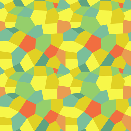 Seamless pattern of colorful subjects.のイラスト素材