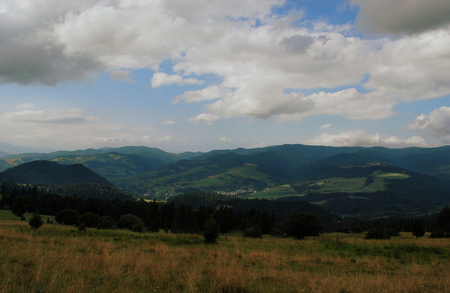 The Pieniny National Park in Polandの写真素材