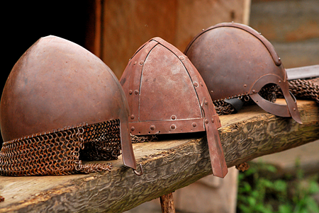 Viking villageの写真素材