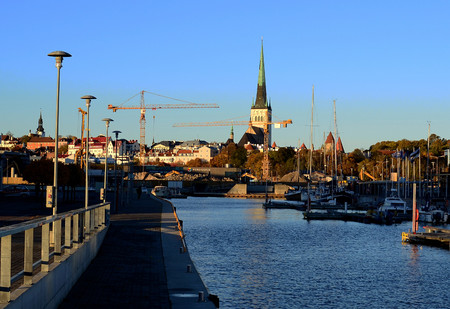 Tallinn, capitol of Estoniaのeditorial素材