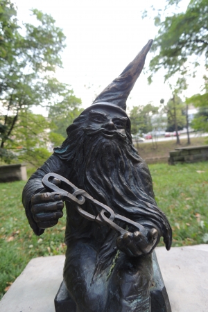 Dwarf with chainの写真素材