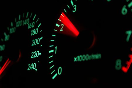 car indicatorsの写真素材