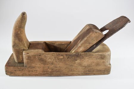 Old hebel on a white background.