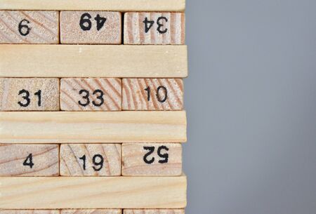 Wooden blocks.の写真素材