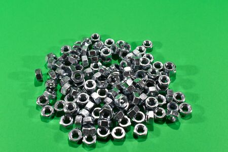 Metal nuts.