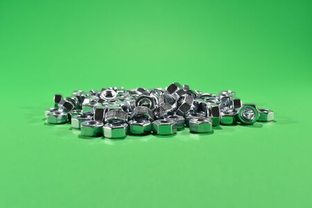 Metal nuts.