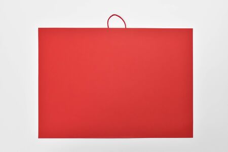Red sheet of paper.の写真素材