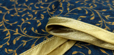 A colorful piece of fabric.の写真素材
