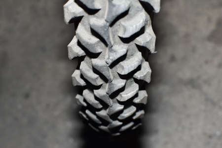 Bicycle tire tread.の写真素材