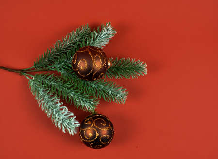 Colorful Christmas decorations.の写真素材