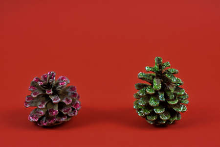 Colorful Christmas decorations.の写真素材