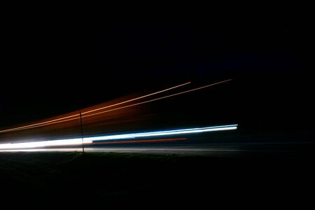 lights of cars with night.の写真素材