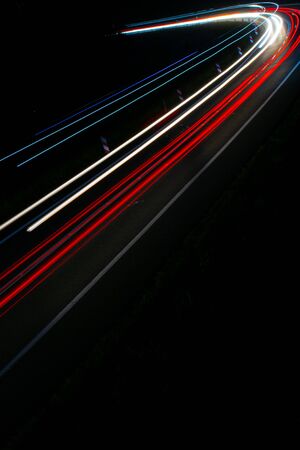 lights of cars with night.の写真素材