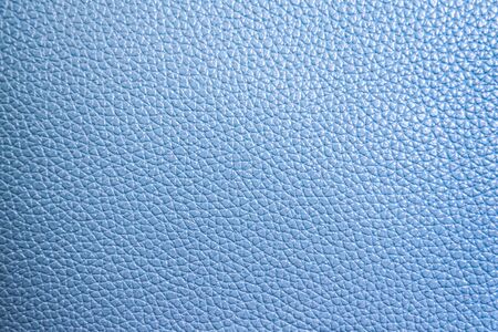 blue leather texture end backgroundの写真素材