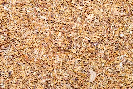 brown tobacco texture. macro photoの写真素材
