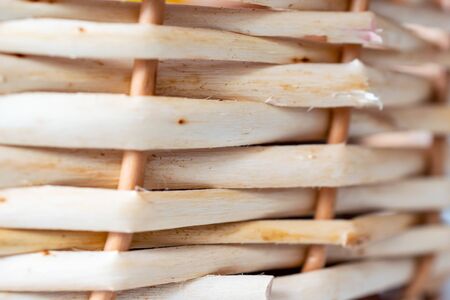 light brown straw closeup, natural backgroundの写真素材