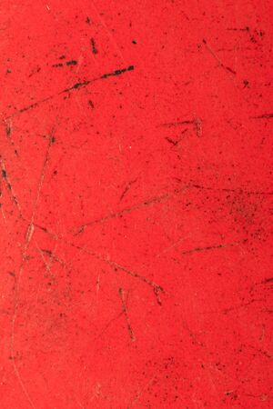 old metal painted with red paint.の写真素材
