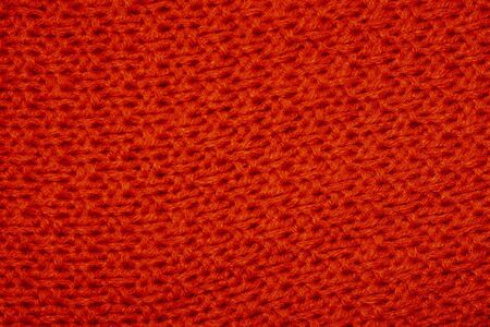 red cotton material macro photo