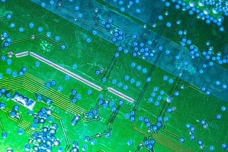 Modern Circuit Board Background Banner