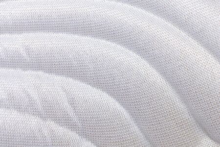 white cotton material with rounded lines, texture or background