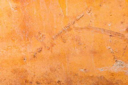 old macro photo of orange brick