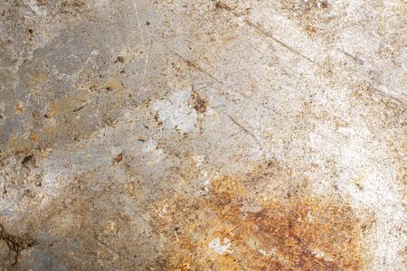 old dirty aluminum sheet with visible details. texturaの写真素材