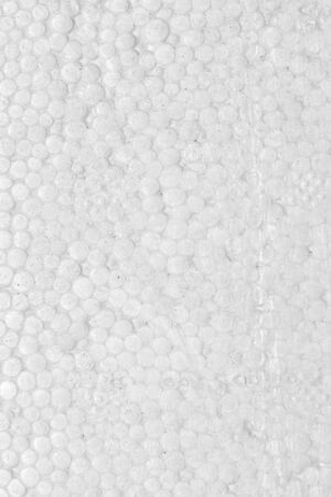 White Styrofoam with visible details. texture or backgroundの写真素材