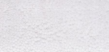 White Styrofoam with visible details. texture or backgroundの写真素材