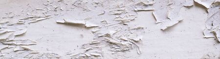 old board painted with white paint.