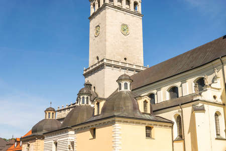 The Jasna Gora monastery in Czestochowa city, Polandの写真素材