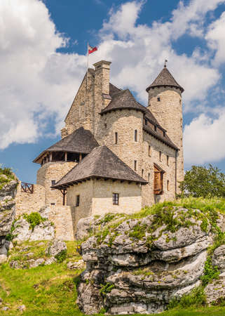 rebuilt old castle in Boboliceのeditorial素材