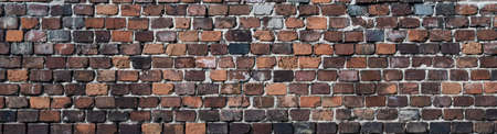 brick wall with visible details. texturaの写真素材