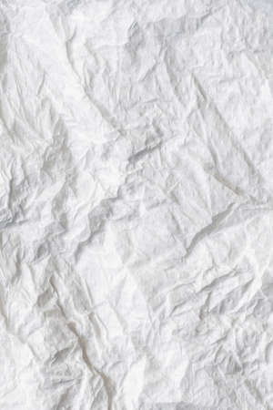 creased white paper. texture or backgroundの写真素材