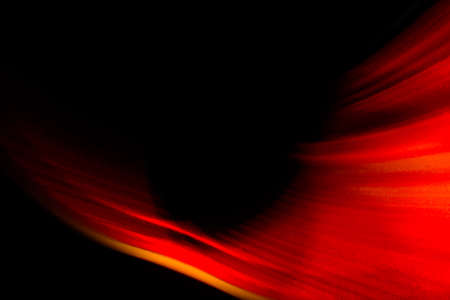 Abstract colorful lines on black backgroundの写真素材