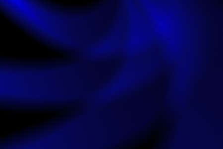 abstract blue lines over black backgroundの写真素材