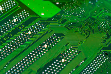 Electronic circuit board abstract background. computer hardware.