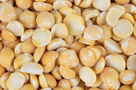 orange dried peas with visible details. background or textura