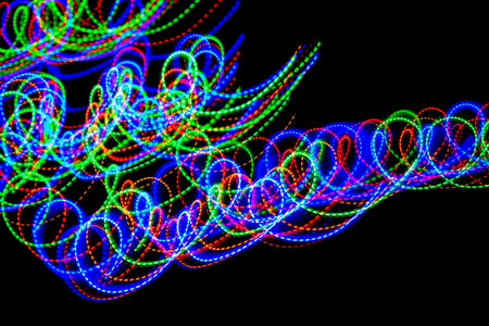 colored lines on a black background.textura