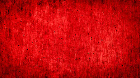 a board painted with red paint. background or texturaの写真素材