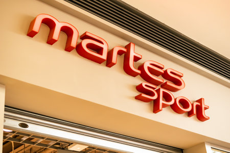 Czeladz, Poland -31.07.2020 - Martes Sport clothing store in Czeladzのeditorial素材