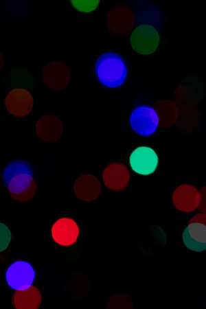 abstract background with lights, abstract Christmas lightsの写真素材