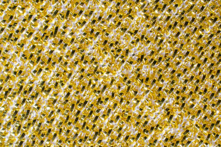 gold washing-up wire with visual details. backgroundの写真素材