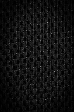 black fabric with a visible texture. backgroundの写真素材