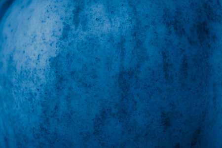 blue apple skin with visible details. backgroundの写真素材