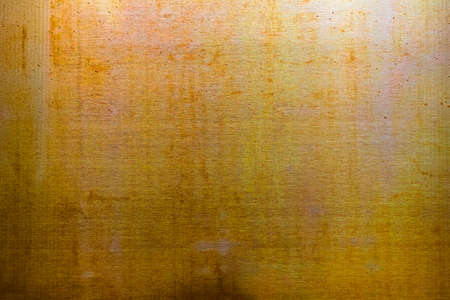 copper sheet with colorful. background or texture patternsの写真素材
