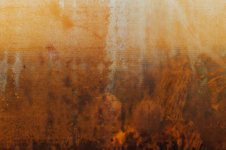 copper sheet with colorful. background or textura patternsの写真素材