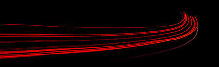lights of moving cars at night. long exposureの写真素材