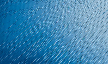 sheet metal painted blue with an interesting patternの写真素材