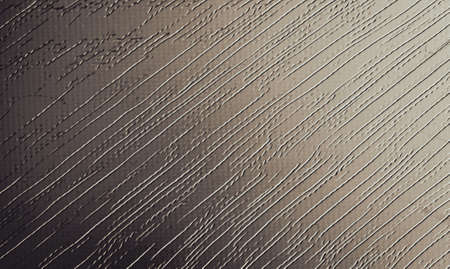 sheet metal painted gold with an interesting pattern