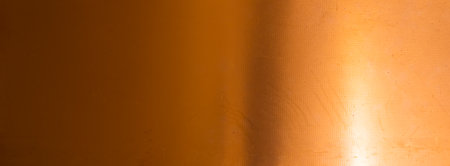 sheet metal painted a copper color. background or textureの写真素材